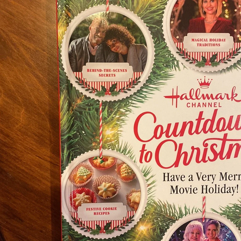 Hallmark Channel Countdown to Christmas Holiday Cookbook Decor Gifts Stories - Picture 6 of 12